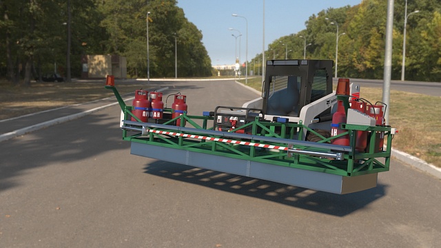 Навесная установка инфракрасного нагрева ИКН SP-400- JPVT (Н)